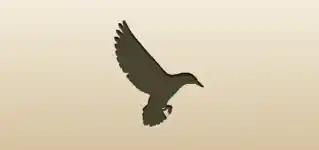 Starling silhouette