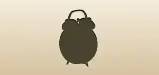 Alarm Clock silhouette
