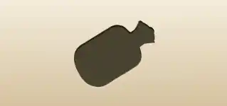 Hot Water Bottle silhouette