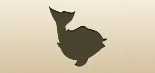 Fish silhouette