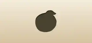 Apple silhouette