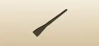 Paintbrush silhouette