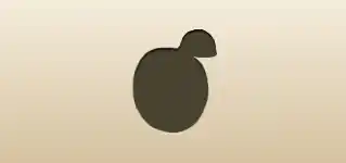 Apple silhouette