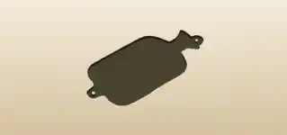 Hot Water Bottle silhouette