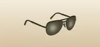 Eyeglasses silhouette