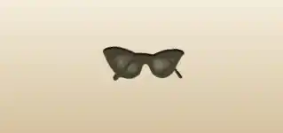 Eyeglasses silhouette