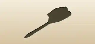 Hair Brush silhouette