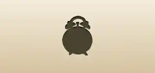 Alarm Clock silhouette
