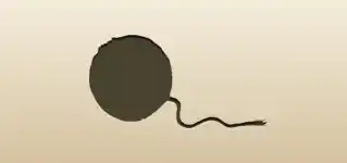 Ball of Yarn silhouette