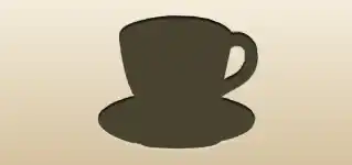 Coffee Cup silhouette