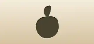 Apple silhouette
