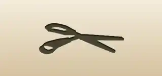 Scissors silhouette