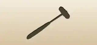 Reflex Hammer silhouette