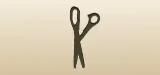 Scissors silhouette