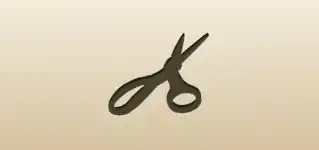 Scissors silhouette