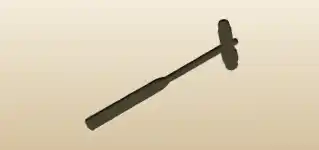 Reflex Hammer silhouette