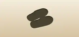 Slippers silhouette