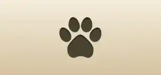 Paw Print silhouette
