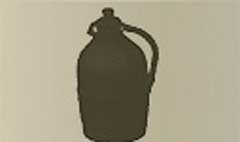 Basket Flask silhouette #1