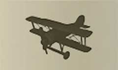 Airplane silhouette #2