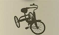 Tricycle silhouette
