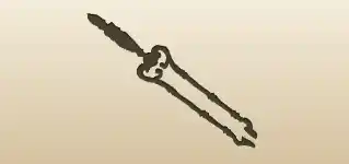 Fireplace Tongs silhouette