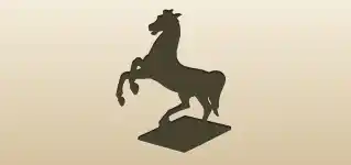 Horse silhouette