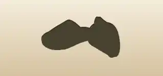 Slippers silhouette