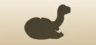 Dinosaur Egg silhouette