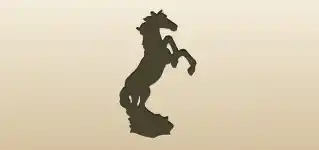 Horse silhouette