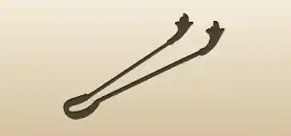 Fireplace Tongs silhouette