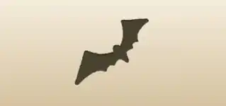 Bat silhouette