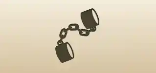 Shackles silhouette