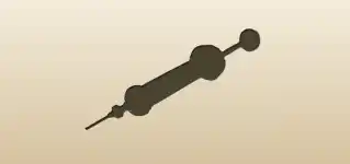 Syringe silhouette