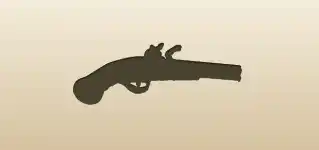 Pistol silhouette