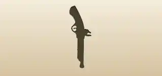 Pistol silhouette