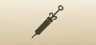 Syringe silhouette