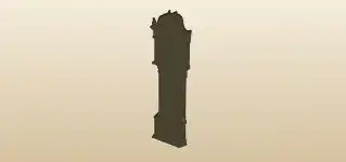 Pendulum Clock silhouette
