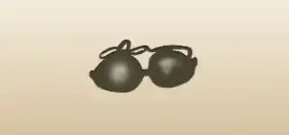 Goggles silhouette