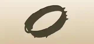 Collar silhouette