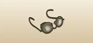 Goggles silhouette