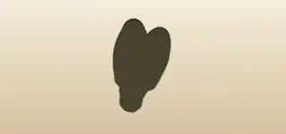 Slippers silhouette