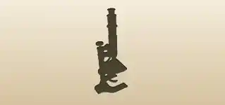 Microscope silhouette