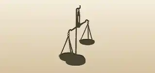 Balance Scale silhouette