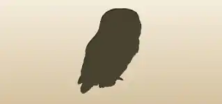 Owl silhouette