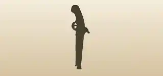 Pistol silhouette