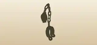 Shackles silhouette