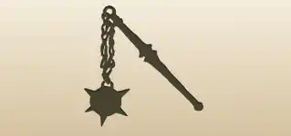 Battle Flail silhouette