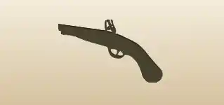Pistol silhouette