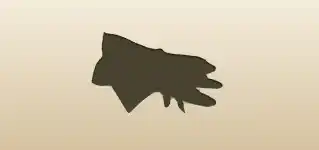 Gloves silhouette